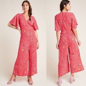 Anthropologie Lily & Lionel Edie Wide-Leg Jumpsuit